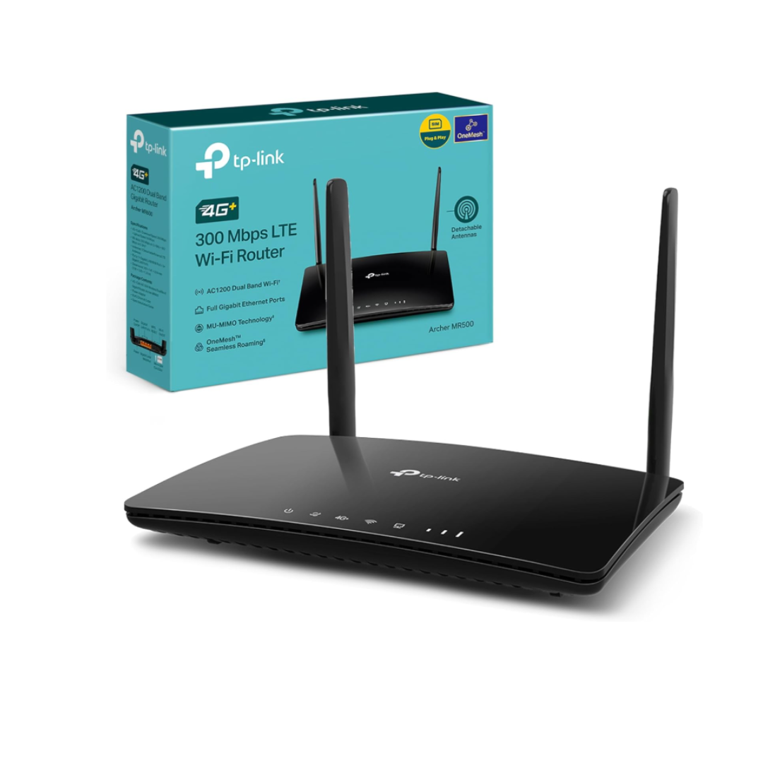 Tp-Link AC1200 4G+ Cat6 Wireless Dual Band Gigabit Router Archer MR505