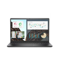 Laptop displaying multiple screens with graphs and a video call on a white background