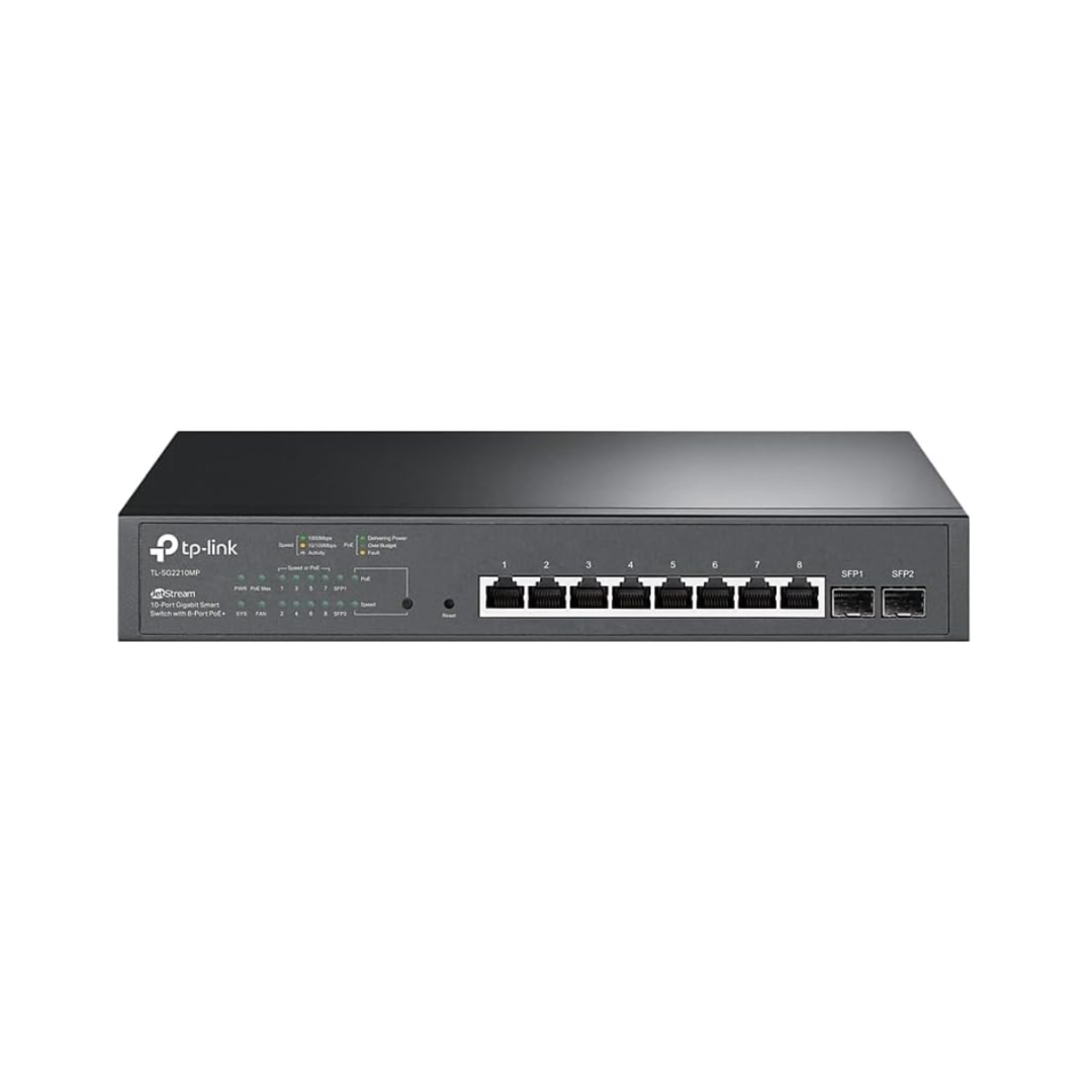 Tp-Link 8port Smart Gigabit POE Switch TL-SG2210MP