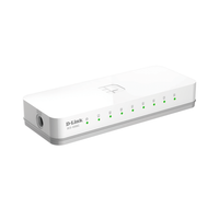 D-Link 8 Port Switch Small Pack DES1008C