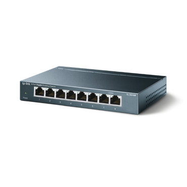 Tp-Link 8 Port Gigabyte Desktop Switch with Steel Case SG108