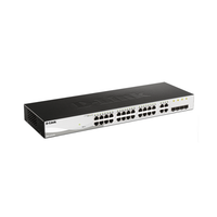 D-Link 24 Port Gigabyte Switch + 4 Port SFP DGS121028