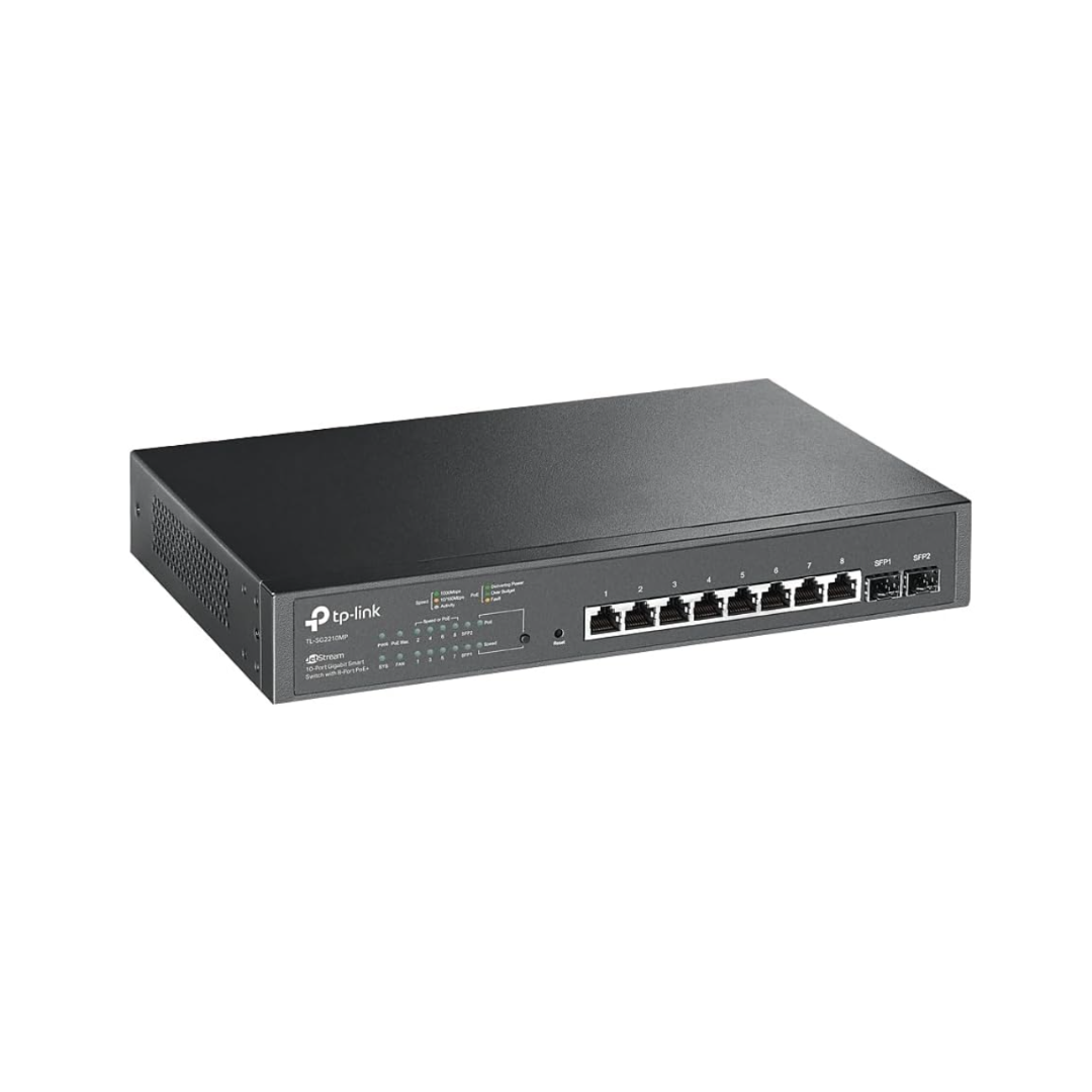 Tp-Link 8port Smart Gigabit POE Switch TL-SG2210MP