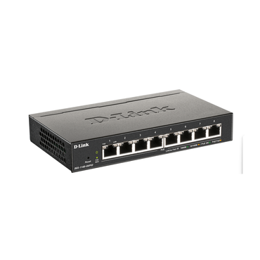 D-Link 8 Port Gigabit Poe Smart Managed Switch DGS-1100-08PV2