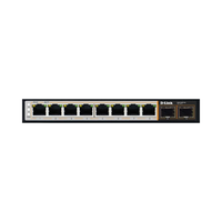 D-Link 8 Port Giga Full POE + 2 Port Giga Switch DGS-F1010P