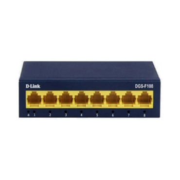 D-Link 8 Port Gigabit Unmanaged Switch DGS-F108