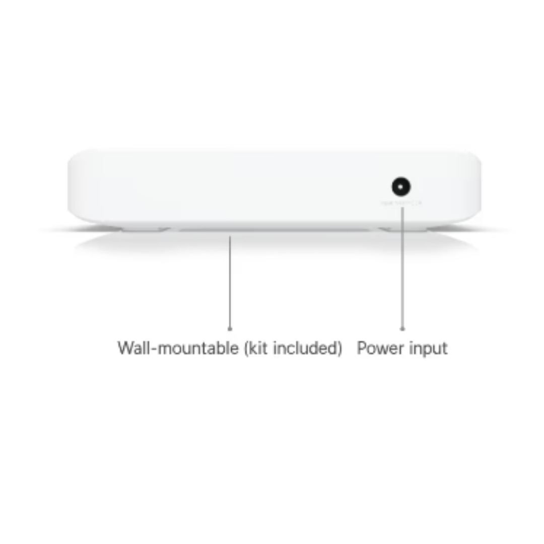 Ubiquiti 8-Port Gigabit Switch with4 PoE+ 802.3at Ports USW-Lite-8-PoE