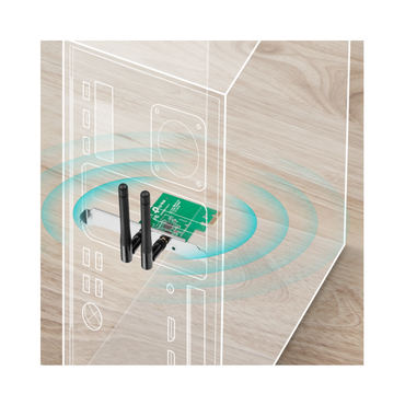 Tp-Link PCI Express Adaptor 300mbps WN881ND