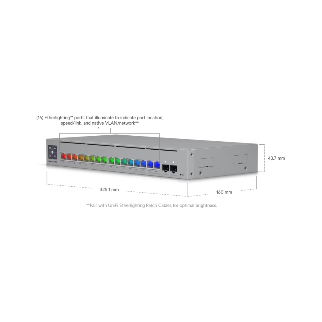 Ubiquiti 16port Poe Switch USW-PRO-MAX 16-POE