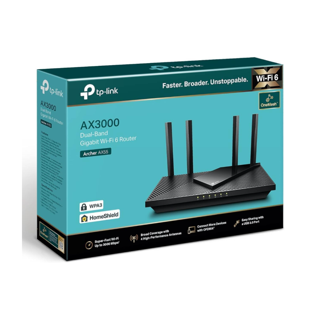 Tp-Link AX5400 Dual-Band Gigabit Wi-Fi 6 Router Archer AX73