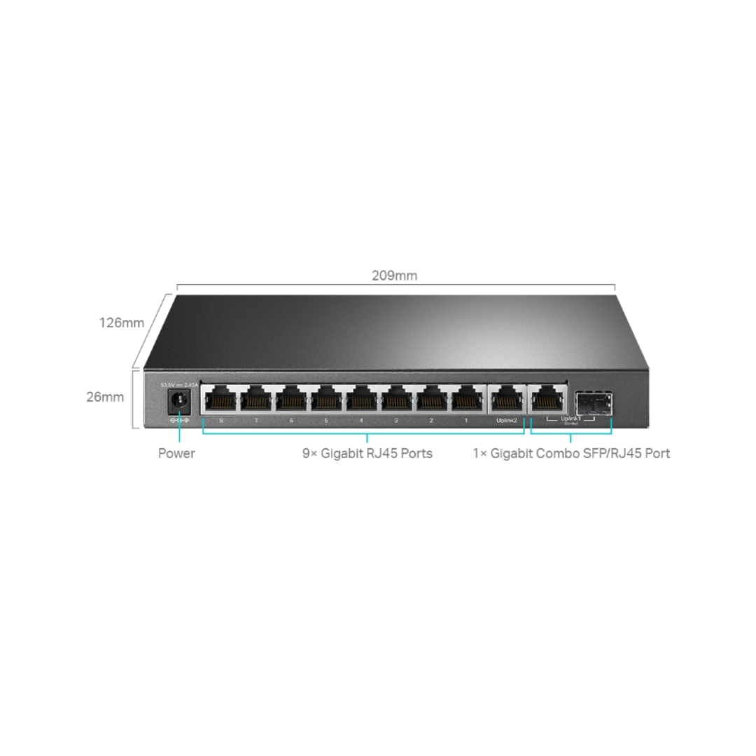 Tp-Link 8 Port 4Poe Switch SG1008P