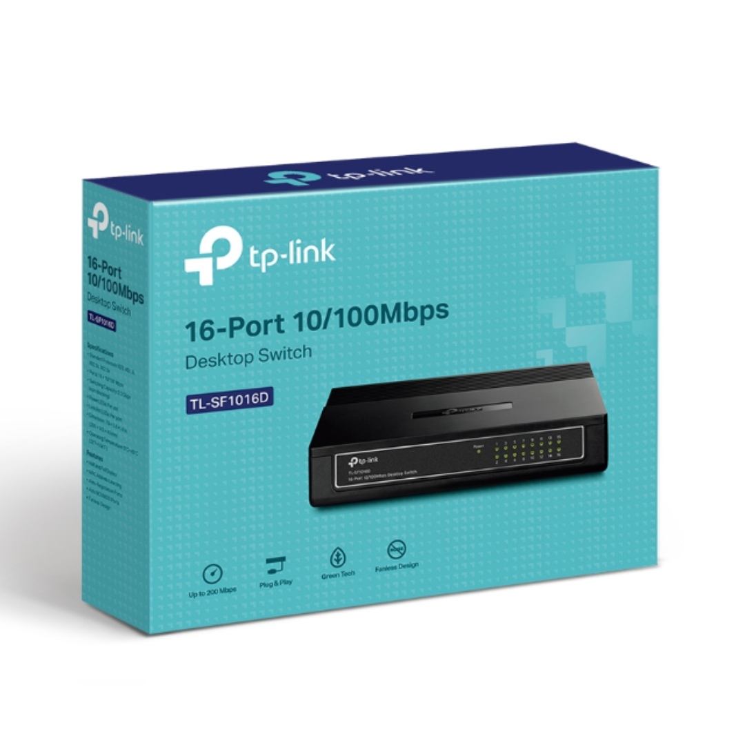 Tp-Link 16 Port Switch SF1016D