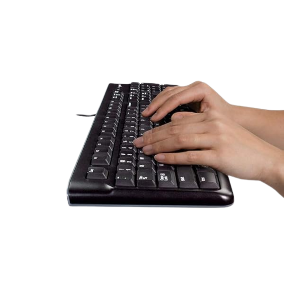 Logitech Keyboard MK120 Optical Combo (English/Arabic)