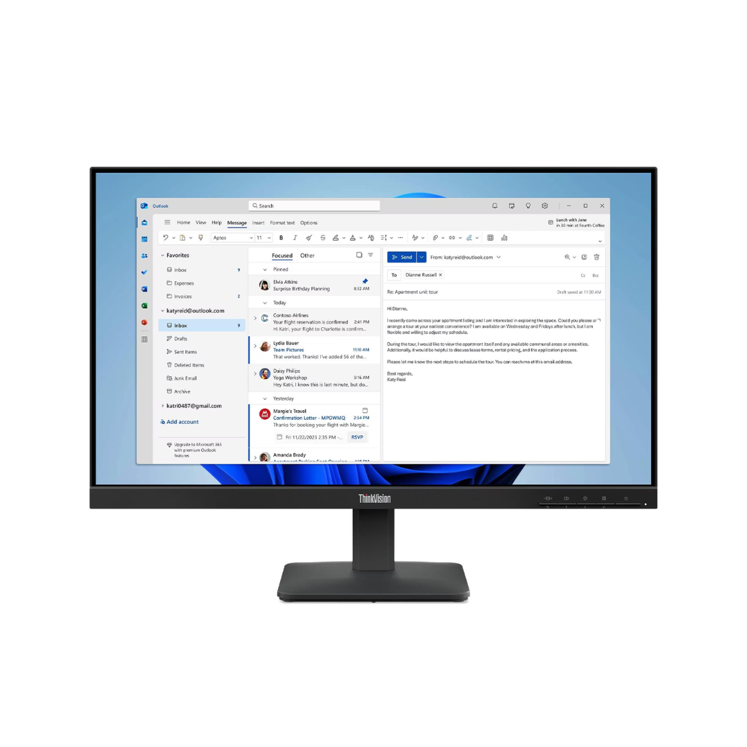 LED Monitor - Lenovo 23.8