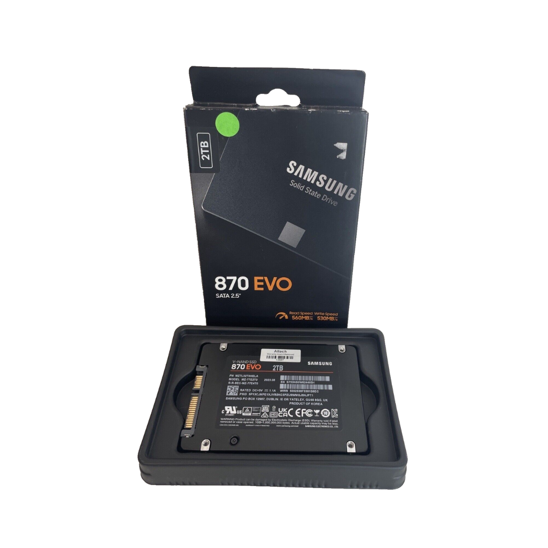 Samsung 2.5” SSD - 2TB EVO870