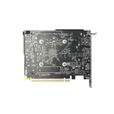 Computer graphics card on a white background