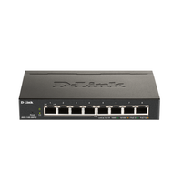 D-Link 8 Port Gigabit Poe Smart Managed Switch DGS-1100-08PV2