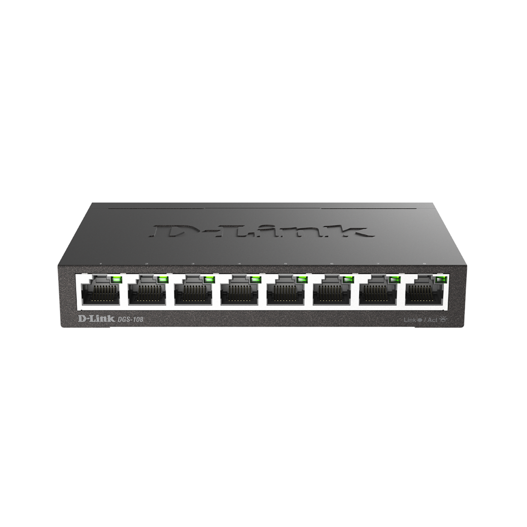 D-Link 8 Port Gigabyte Switch DGS108