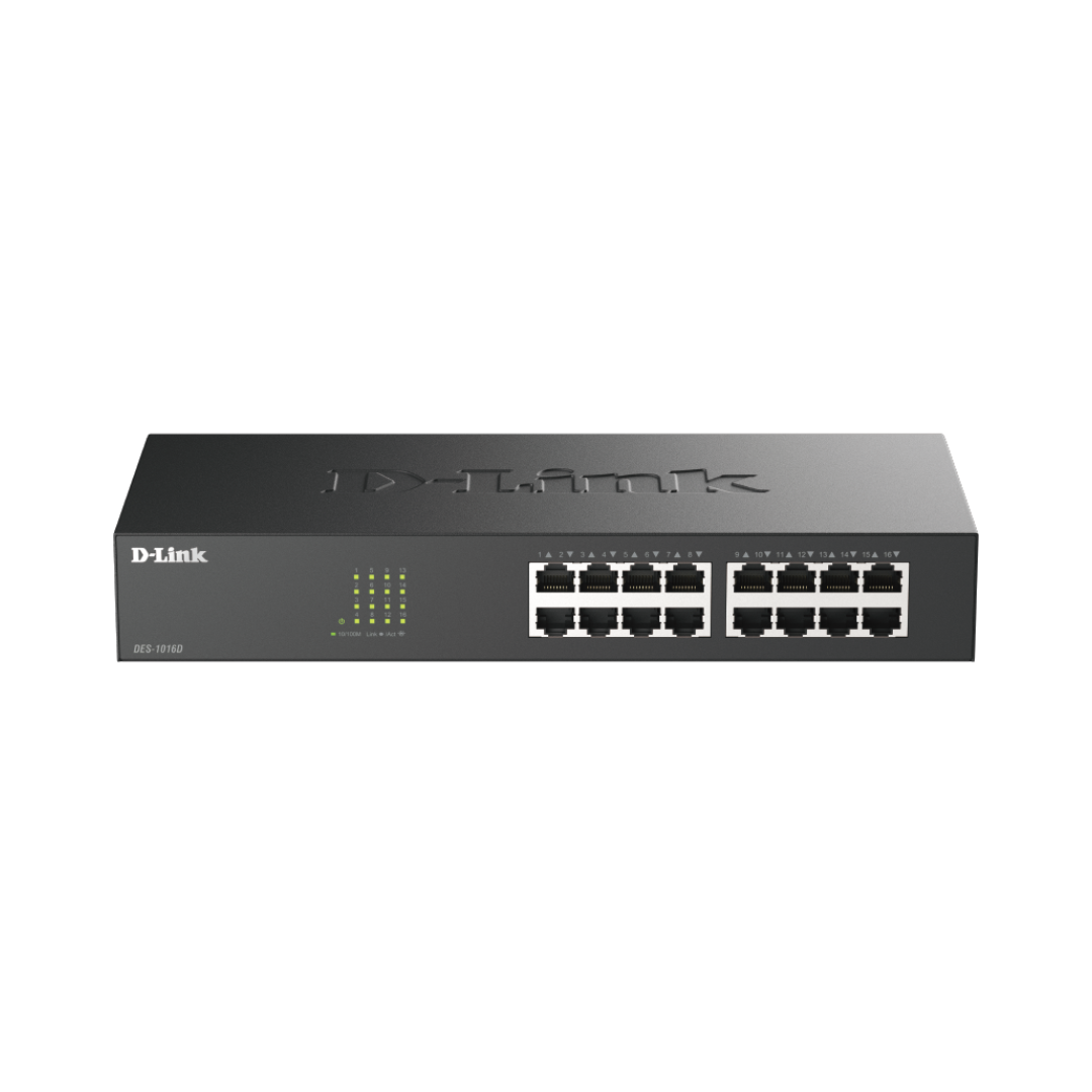 D-Link 16 Port Switch DES1016D