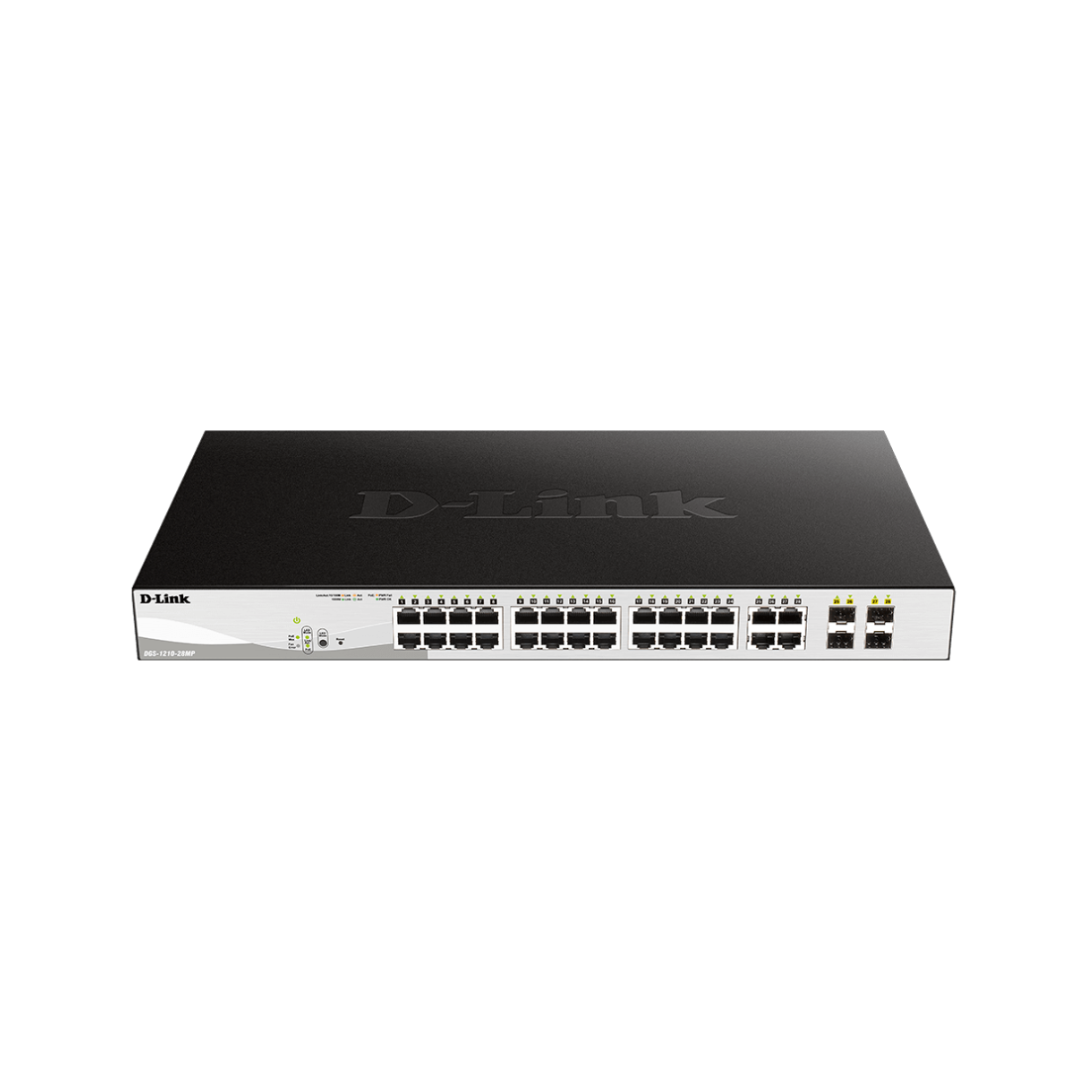D-Link 28 Port Gigabit Smart Managed Poe Switch DGS-1210-28MP