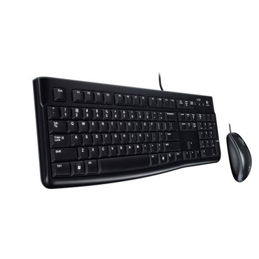 Logitech Keyboard MK120 Optical Combo (English/Arabic)