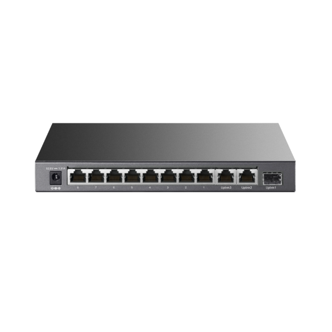 Tp-Link 8-Port 10/100Mbps + 3-Port Gigabit Desktop Switch with 8-Port PoE+TL-SL1311P