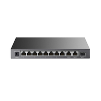 Tp-Link 8-Port 10/100Mbps + 3-Port Gigabit Desktop Switch with 8-Port PoE+TL-SL1311P