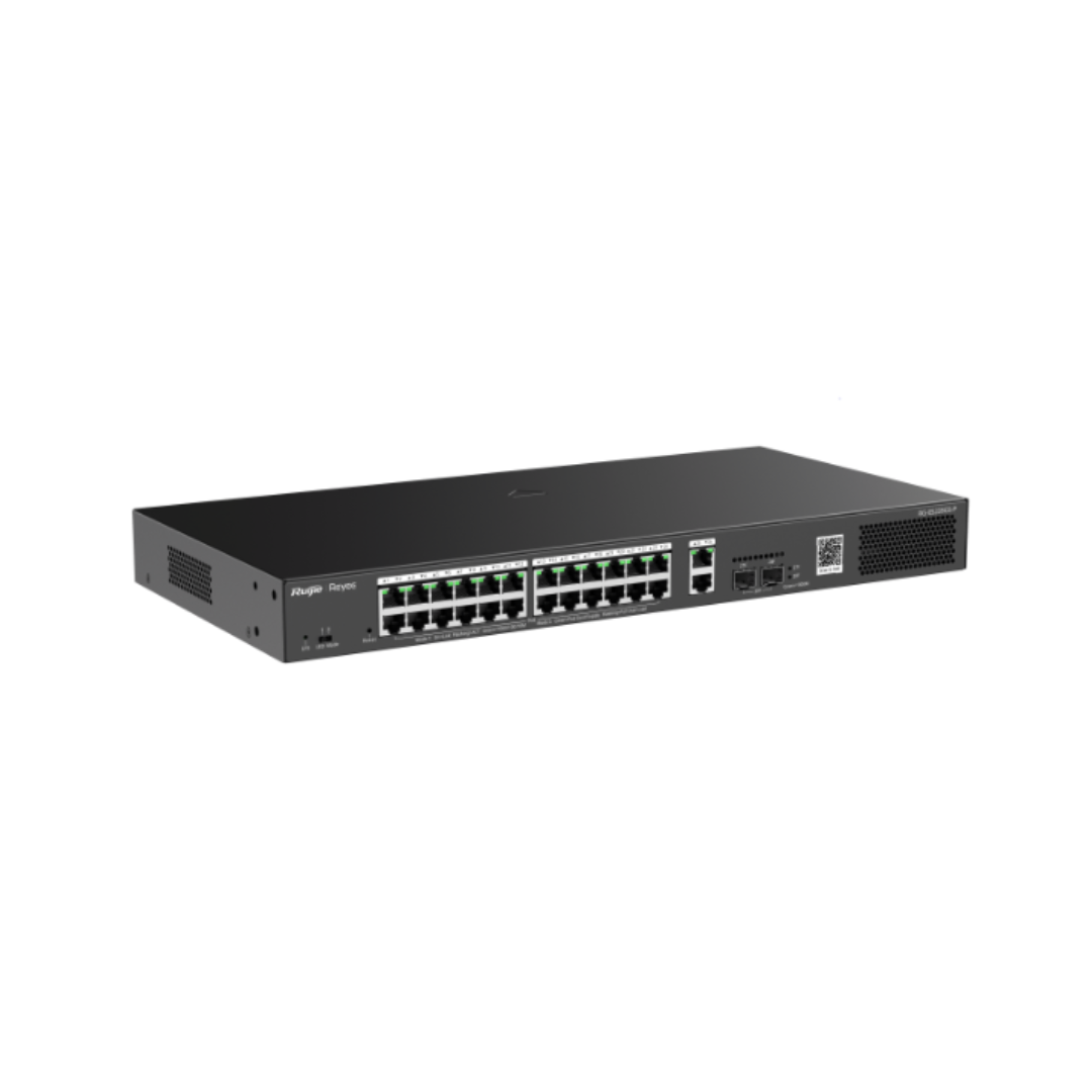 Ruijie Reyee 28-Port Gigabit Smart Cloud Managed PoE Switch RG-ES228GS-P