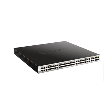 D-Link 48 Port POE Gigabyte Switch Gigabyte DGS121052MP