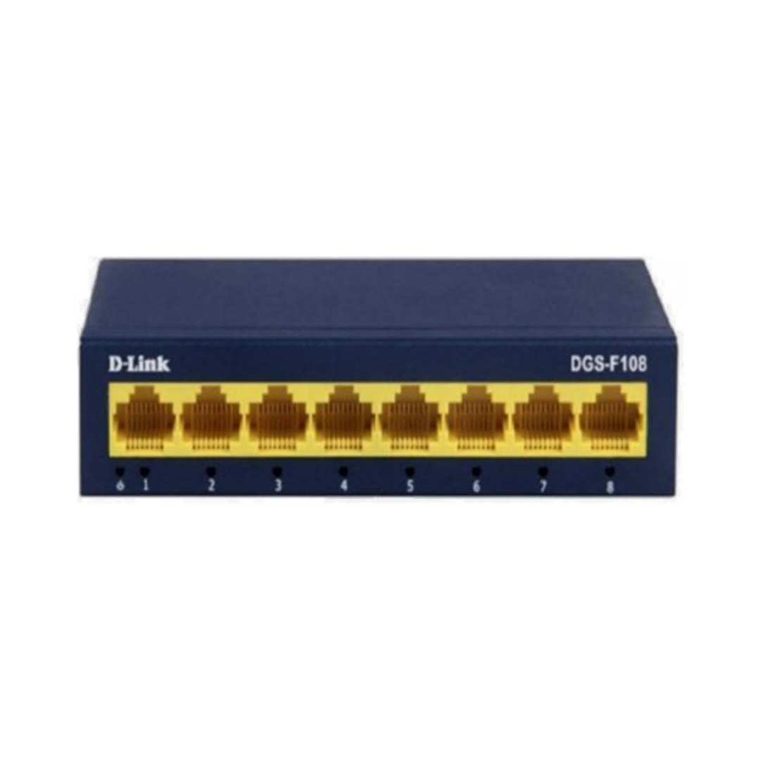 D-Link 8 Port Gigabit Unmanaged Switch DGS-F108