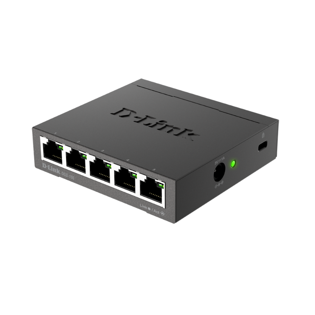 D-Link 5 Port Gigabyte Switch DGSF105
