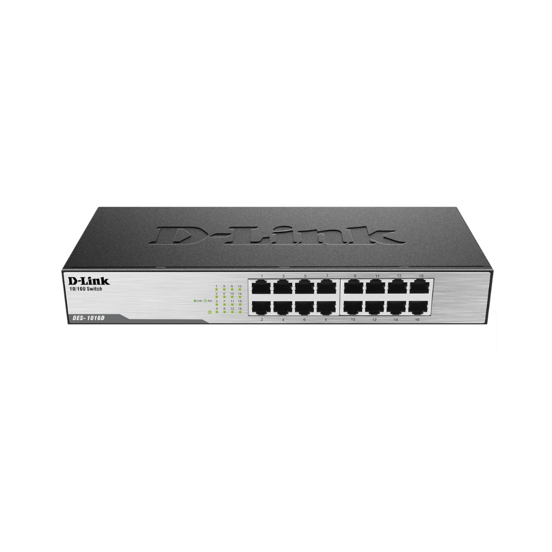 D-Link 16 Port Switch DES1016D