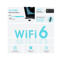 Tp-Link AX1800 Dual band Wi-Fi 6 USB Adaptor TX20U