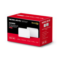Mercusys AX3000 Whole Home Mesh WiFi 6 System Halo H80X(2Pack)