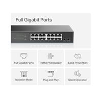 Mercusys 16-Port Gigabit Desktop/Rackmount Switch MS116GS