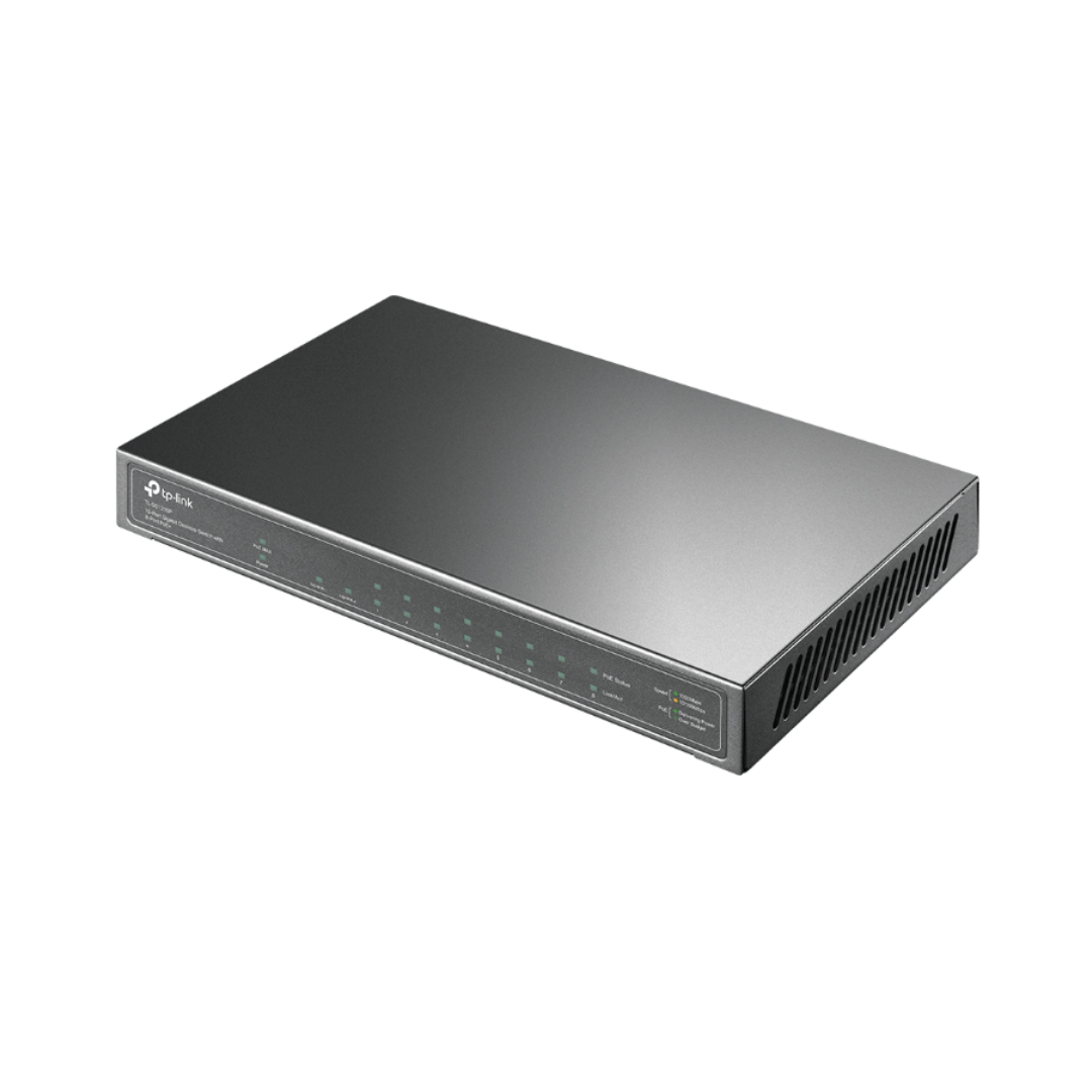 Tp-Link 10-Port Gigabit Desktop Switch with 8-Port Poe+ SG1210P