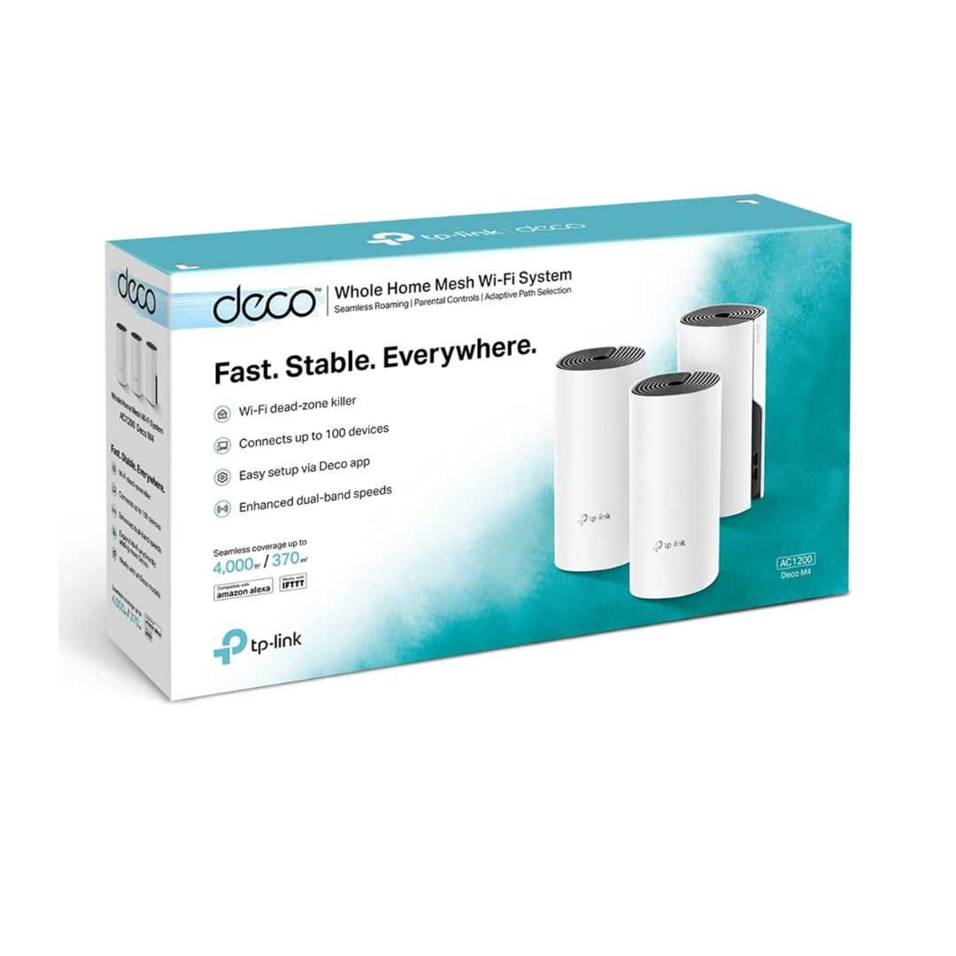 Tp-Link AC1200 Router Deco M4 (3 Pack)