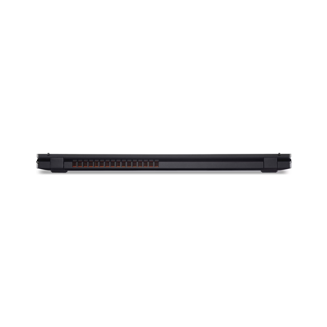 Black laptop on a white background