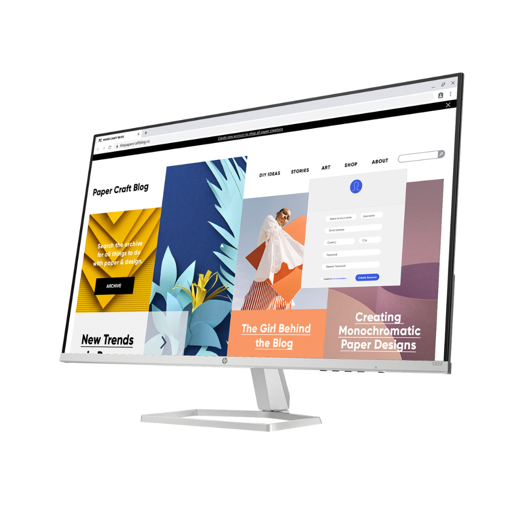 LED Monitor - HP 27.0" Display - 527SF
