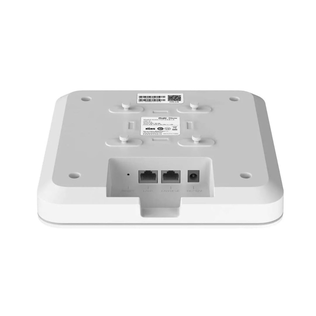 Ruijie Reyee Wi-Fi 6 AX3000 High Performance Multi-G Ceiling Access Point RG-RAP2260