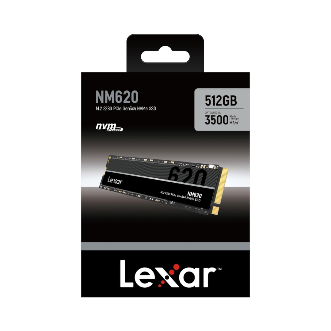 Lexar M.2 SSD 512GB LNM620 NVMe