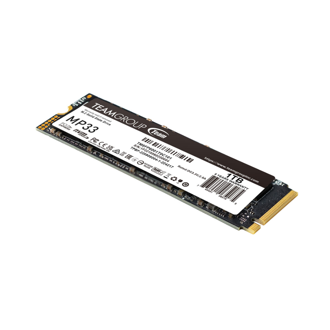 Team Group M.2 SSD- 1TB MP33 Nvme