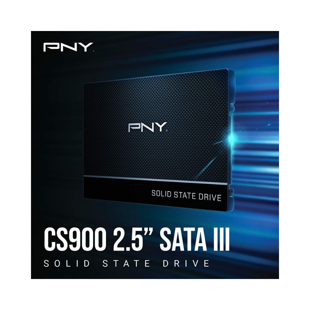 PNY CS900 2.5" SATA III SSD (500GB / 1TB) – High-Performance Internal Drive
