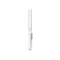 White electronic device with antennas on a white background