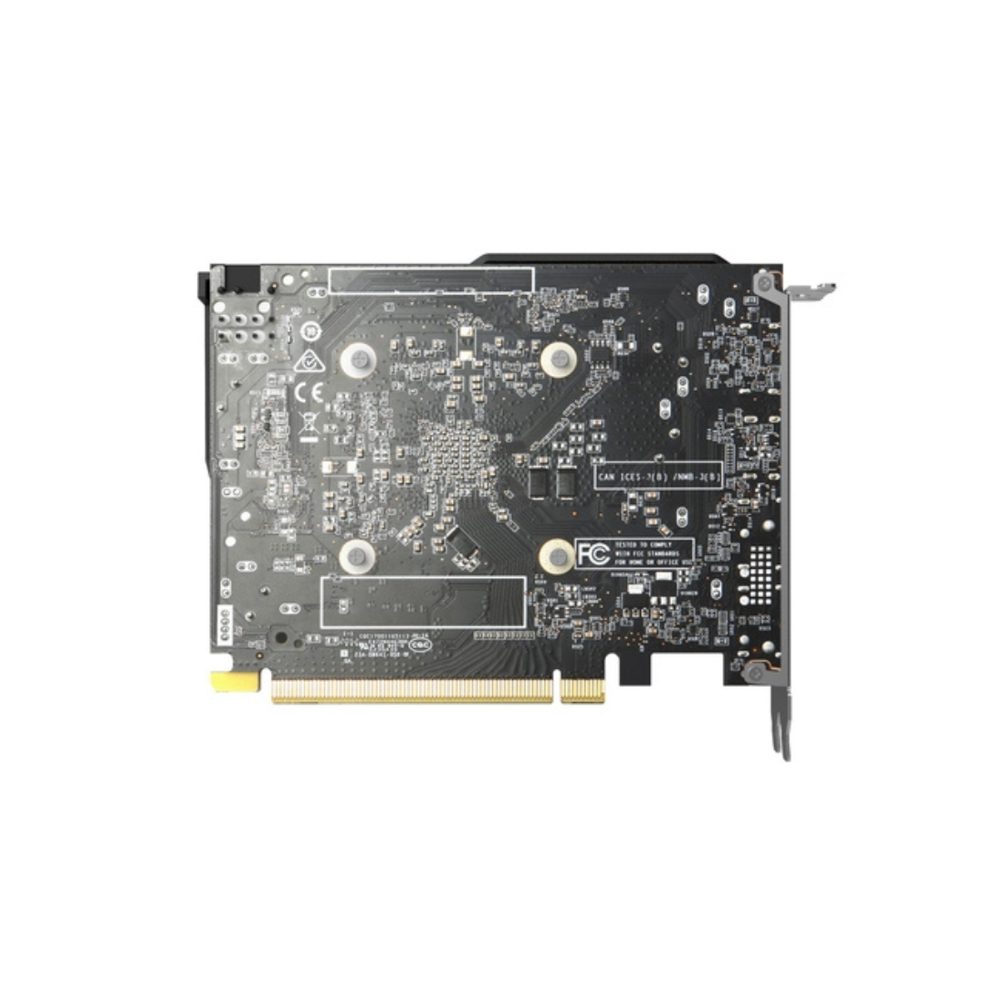 Computer graphics card on a white background